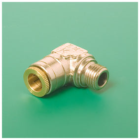 CODO 90° CONECTOR RÁPIDO TUBO X ROSCA GAS